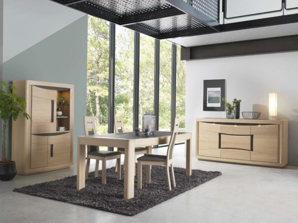 salle a manger moderne galbee