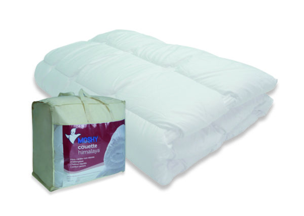 couette fibre toucher duvat moshy